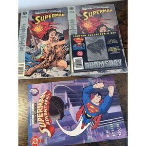 DC COMICS The Death Of Superman Limited Collector's Set Doomsday 1992 SEALED